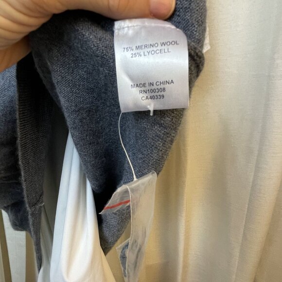 Peter Millar Vest and Polo Mens Summer Comfort and Merino Wool L XL - Picture 5 of 9